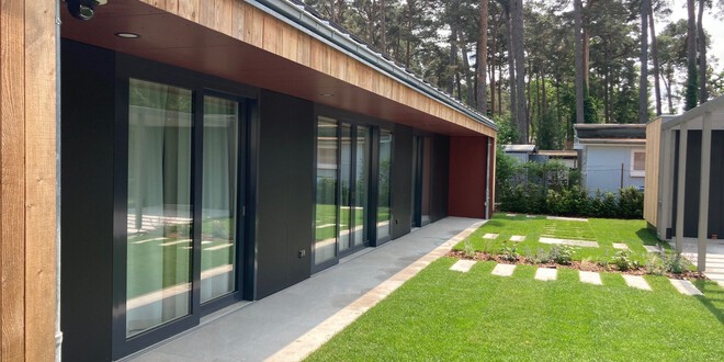 Wohnhaus in Lubmin, Holzhaus, Haus am Meer, Haus am See, Freiflächenplanung