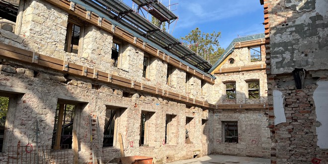 Altleuben 11, Statische Sicherung