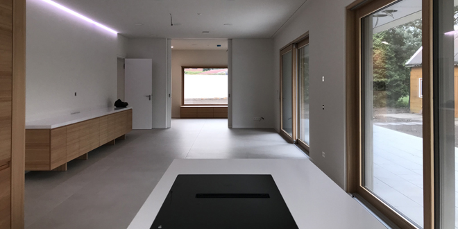 Neubau Wohnhaus Moritzburg, lichtdurchflutet, Smart-Home, Wohnraum-Lüftung mit Wärmetauscher, PV-Anlage