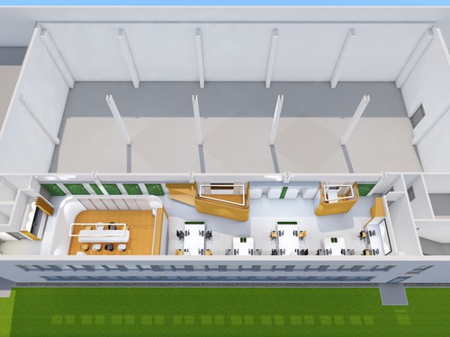 Neue Arbeitswelten, Test- und Entwicklungszentrum , 